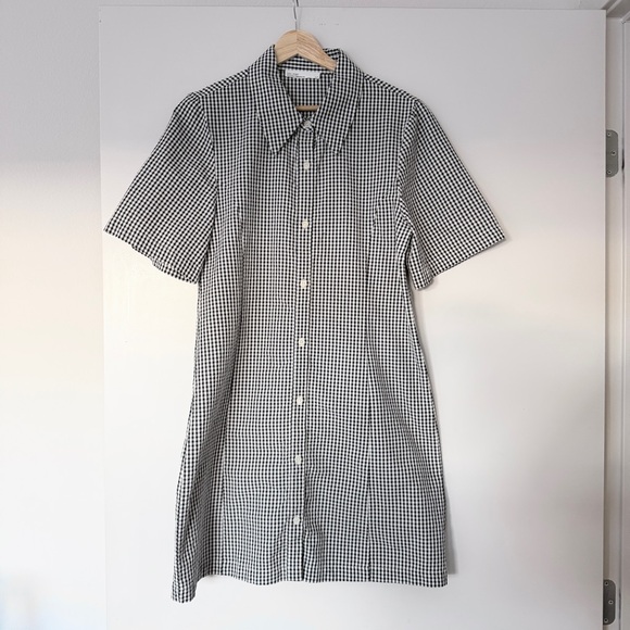 OAK + FORT Dresses & Skirts - NWOT OAK + FORT Checkered Gingham Dress, sz M